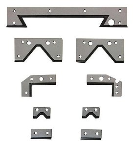 Raspadores / Limpadores Torno Galaxy 20 Romi-10pç