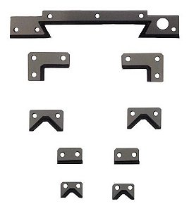 Raspadores / Limpadores Torno Eco 14 Nardini 9 Pçs