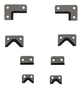 Raspadores / Limpadores Torno Eco 14 Nardini 8 Pçs Original