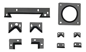 Raspadores Barramento Torno T500 Romi 10 Peças