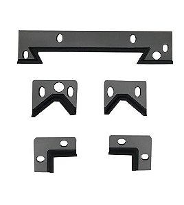 Raspadores Barramento Torno T500 Romi 5 Peças