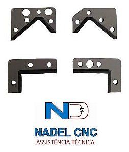 Raspadores / Limpadores L40 - Es40 - Eh40 4 Peças