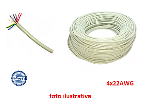 Cabo Manga 4x22awg P/refletor Piscina Led Automação