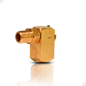 Conexão tipo L Macho M8 / Femea M8 Lubrificação CNC