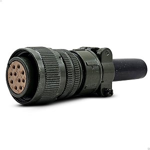 Conector Militar Weg Resolver 18-1s 10 Vias Servo Motor