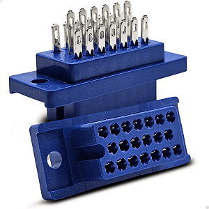 Conector HONDA FANUC MR-20L 20 PINOS CNC DRIVE ROMI