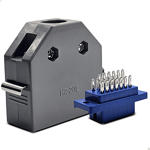 Conector HONDA FANUC MR-20L 20 PINOS CNC DRIVE ROMI