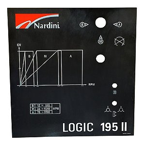 Tabela De Velocidade Torno Logic 195 Ii Nardini - Nova