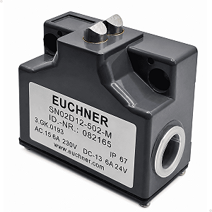 Micro Fim De Curso Euchner Sn02d12-502-m Duplo Rolete
