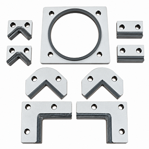 Raspadores /Limpadores Torno Nardini ND - NODUS NDT - ND325 - ND250 - 9 PEÇAS