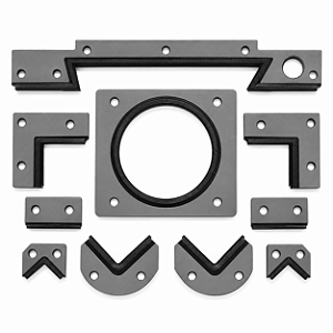 Raspadores barramento LOGIC 195 Nardini Torno Cnc 10pçs