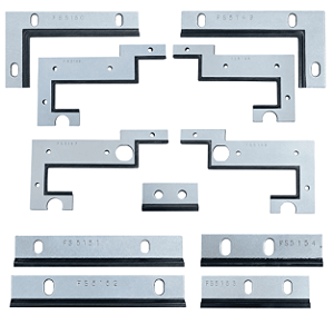 Raspadores Barramento Tornos Travis 1500 VEKER 4500/MVK 1700 - 11 peças