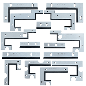 Raspadores Barramento Tornos Travis M2500/ Veker 4700 - 15 peças