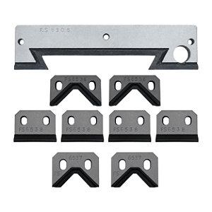 Raspadores / Limpadores Barramento Torno Clever 1640 / 1660 - 9 peças
