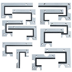 Raspadores/Limpador Barramento Tornos Travis M1000 / Veker MVK1000 - 12 peças