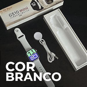 GS10 Mini: Smartwatch Pequeno com Ilha Dinâmica Série 10