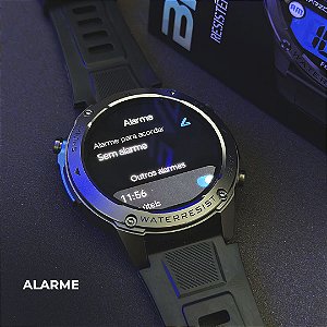 Brave: Smartwatch Militar GPS Dual e à Prova d'Água