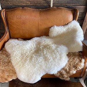 Pele de carneiro natural