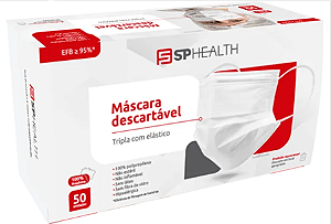 MÁSCARA DESCARTÁVEL TRIPLA EM TNT