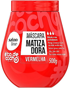 Máscara Matizadora Vermelha Salon Line 500G
