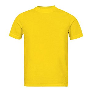 Camiseta de Poliéster Amarela P ao GG (P/ Sublimação)