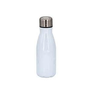 Garrafa Cola Branca 400ml (P/ Sublimação)