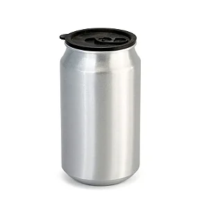 Latinha de Alumínio PRATA para Sublimação - 280ml