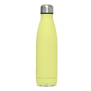 Garrafa Cola Colorida Amarela Fosca para Sublimação | 500ml