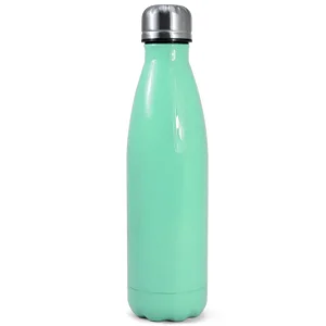 Garrafa Cola Colorida Ciano Brilhante para Sublimação | 500ml