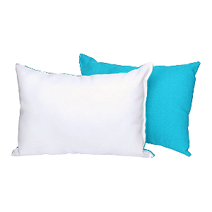 Almofada 20x30 com Enchimento Azul Claro (P/ Sublimação)