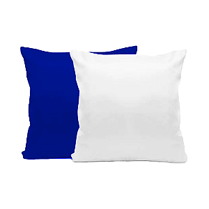 Almofada 30x30 cm com Enchimento Azul Escuro para Sublimação