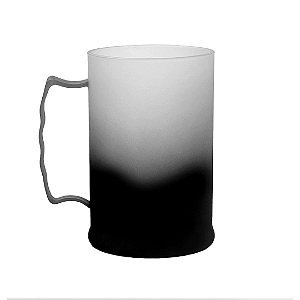 Caneca de Chopp Degradê Preto | 500ml