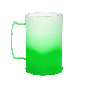 Caneca de Chopp Degradê Verde | 500ml