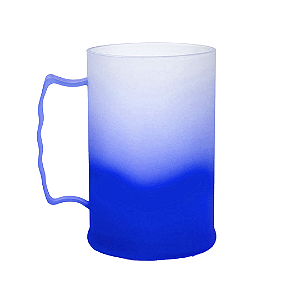 Caneca de Chopp Degradê Azul | 500ml
