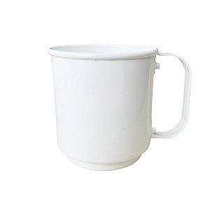 Caneca de Alumínio Branca Para Sublimação | 400 ml