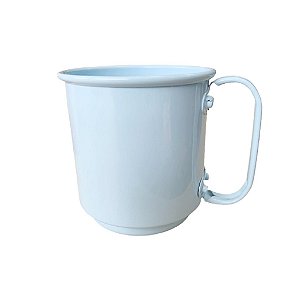 Caneca de Alumínio Azul Para Sublimação | 400 ml