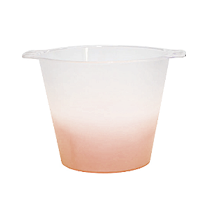 Balde de Gelo Jateado Degradê Rose | 5L