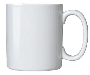 CANECA BRANCA ORBI IMPORTADA AAA 325ML