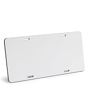 Placa de Carro MDF 3mm 27,5X12cm | Para Sublimação