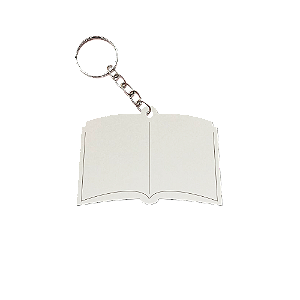 Chaveiro MDF Salmos | Pct com 10 Unidades | Para Sublimação