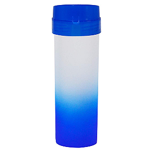 Garrafa Bio Baby Degradê Azul | Ideal para Personalização - 350 ml