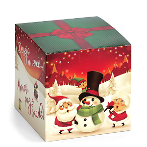 Caixinha de Caneca " Amor paz e saúde " Pct c/ 12 Unidadess