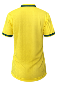 Camiseta de 100% DRY F IT JACQUARD do Brasil adulto P ao GG1 ( P/ sublimação ou DTF)