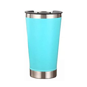 Copo Térmico Azul Claro - 473mL