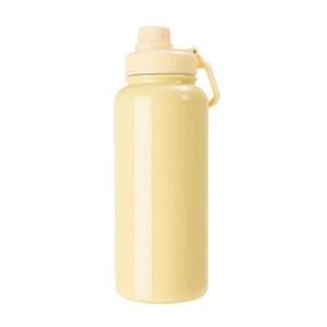 Garrafa Térmica Inox Amarela 900mL