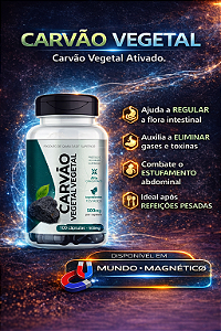 Carvão Vegetal Ativado