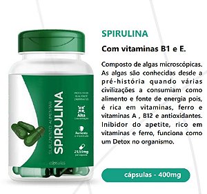 Spirulina (60 capsulas)