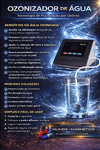 APARELHO DE OZONIO DOMICILIAR (OZONIOTERAPIA EM CASA)