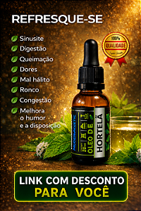 ST Óleo Essencial de Hortelã NUTRATOP