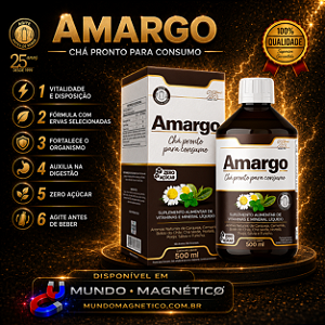 Amargo - 500ml (Detox e digestivo)